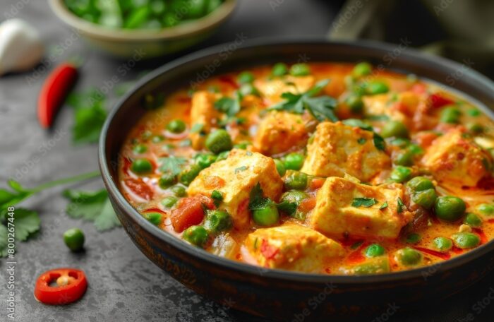 Matar Paneer