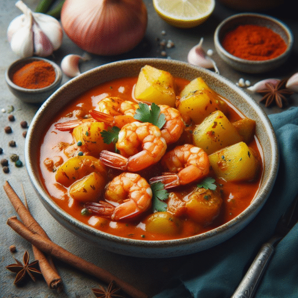 Shrimp Vindaloo